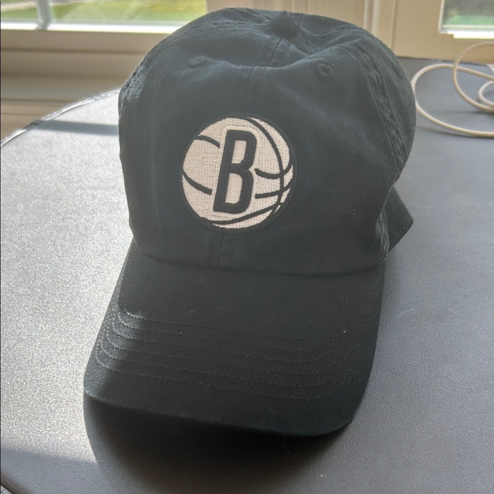 Black Baseball Cap with Logo